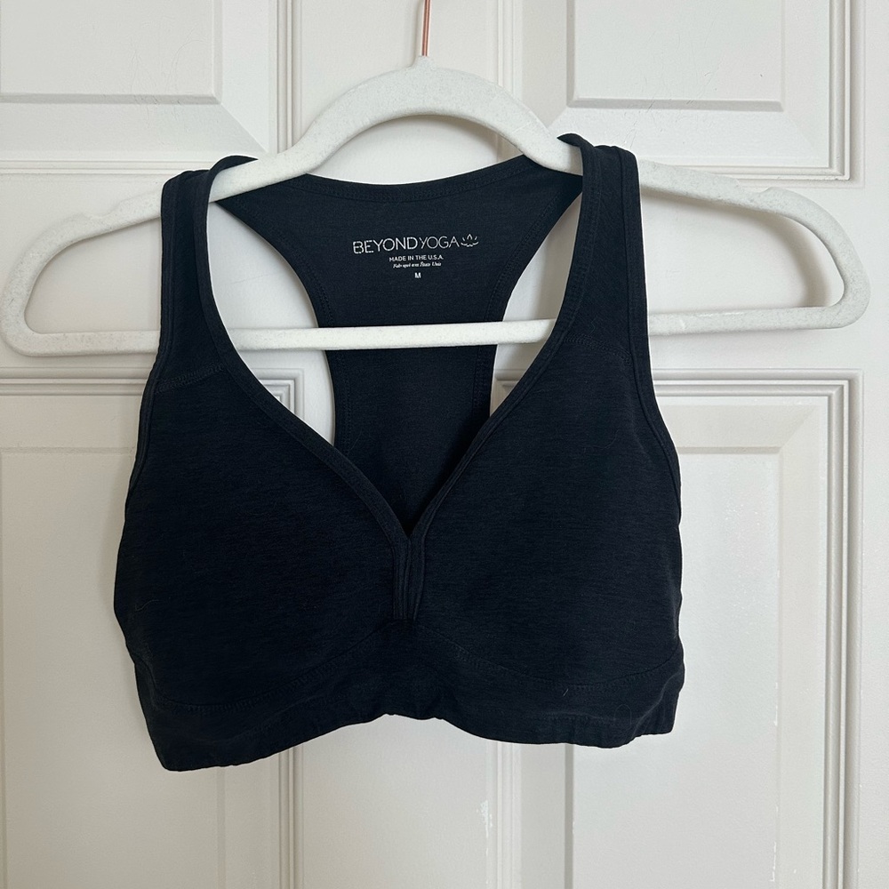Beyond Yoga Black Sports Bra